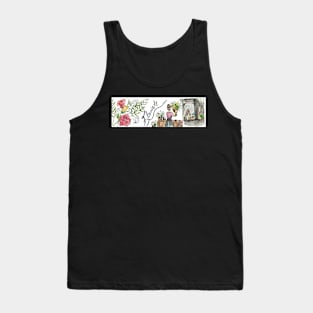 Florist Collage Tank Top